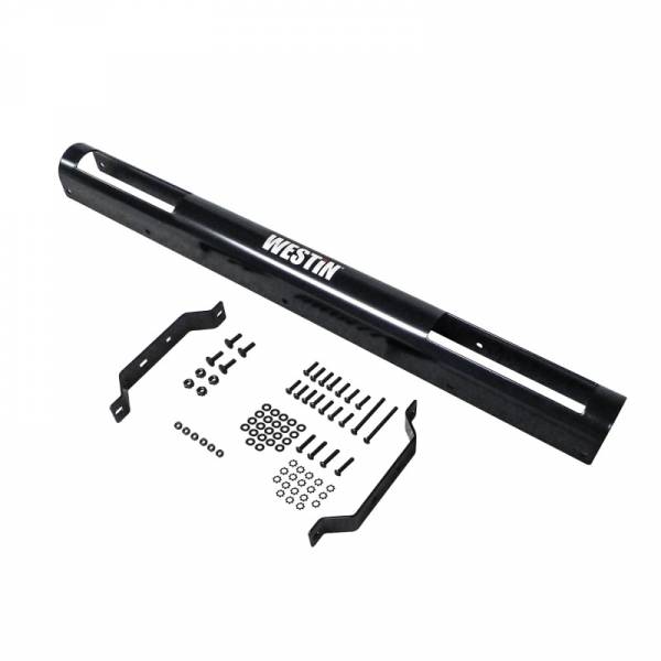 23.5 in. Push Bar Light Channel 4-Hole Whelen, Black