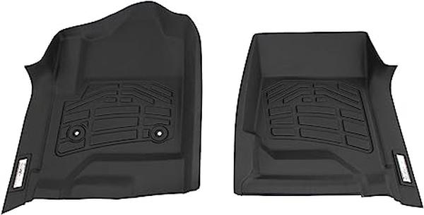 WES72-110052 Sure-Fit Front Black Floor Mat for 2014-2016 Silverado, 2015-2016 Sierra 1500, 2500-3500 Yukon, Suburban & Escalade Sure-Fit