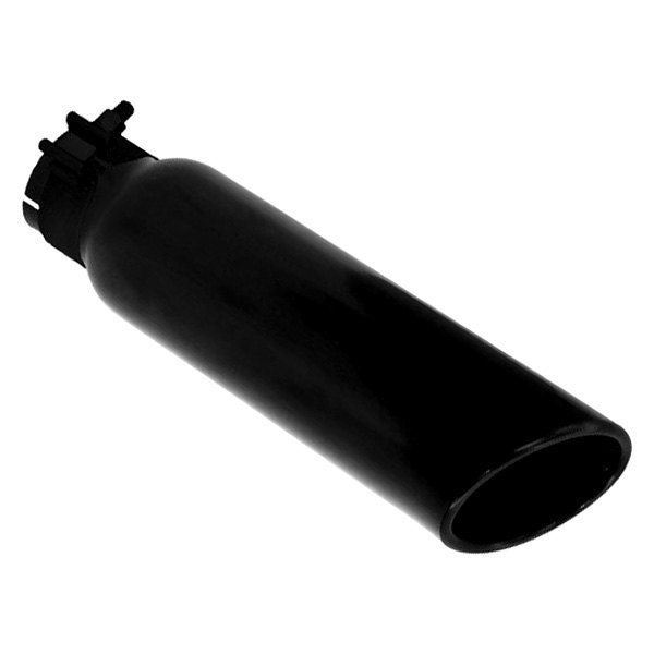 RHIGRT35514B 3.5 in. Diameter Universal Exhaust Tubes Tip, Balck