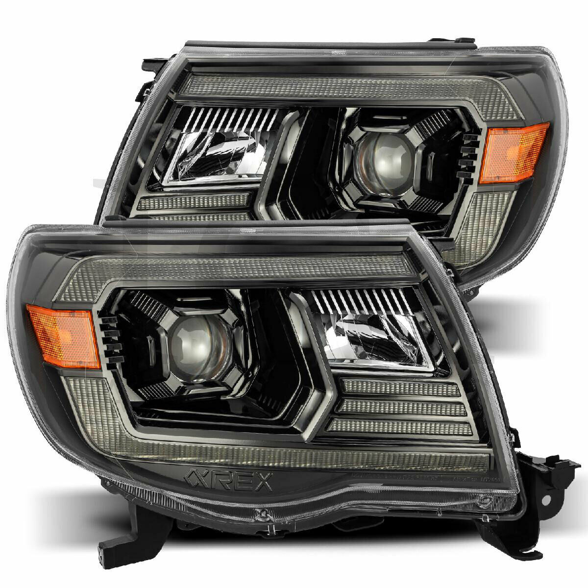 Picture of Alpharex USA ALR880736 Pro-Series Projector Headlights for 2005-2011 Toyota Tacoma