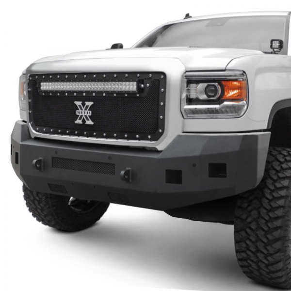 Front Bumper for 2015-2018 Sierra 2500-3500 Fortis, Textured Black