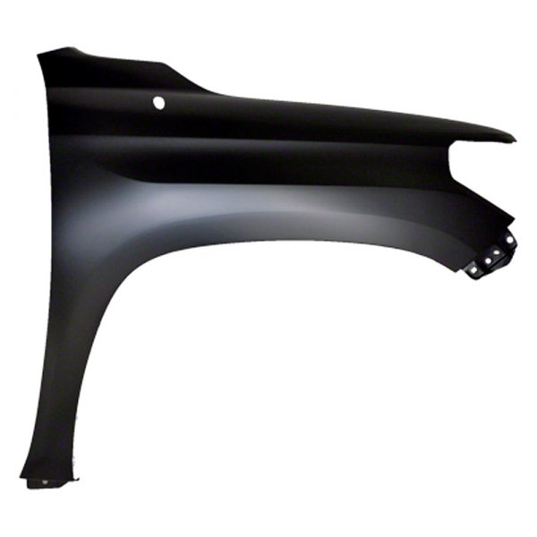 Front Passenger Side Fender - Black - Compatible with 2014-2019 Toyota Tundra - Premium Steel Construction