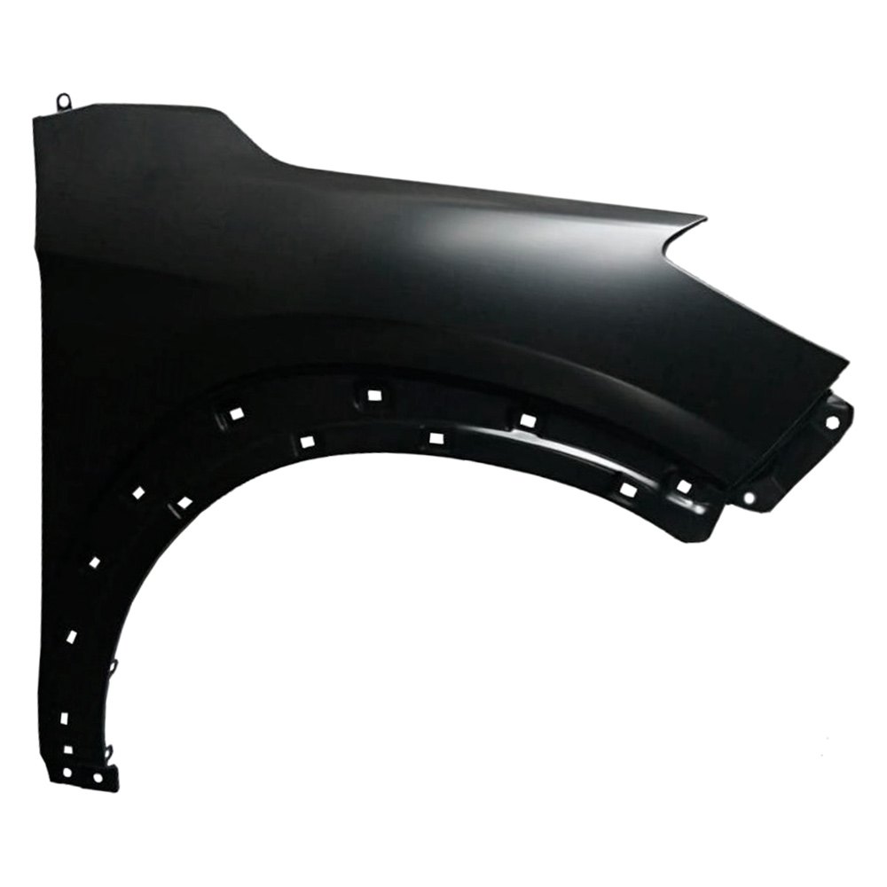 Right Front Fender Assembly - Black - Compatible with 2016-2020 Hyundai Tucson