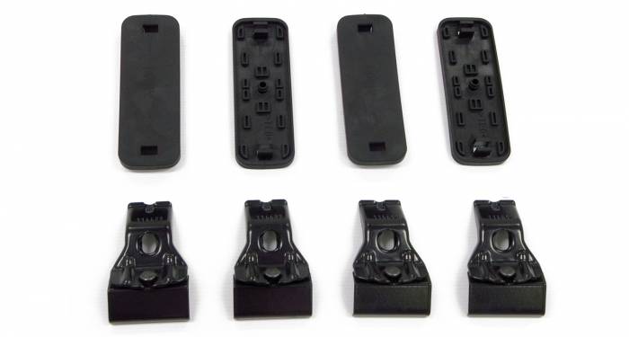 Roof Rack Fitting Clip Kit with 4 Pads & 4 Clamps