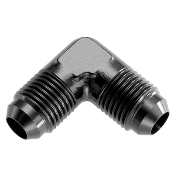 03 Male 90 Degree AN & JIC Flare Adapter - Black