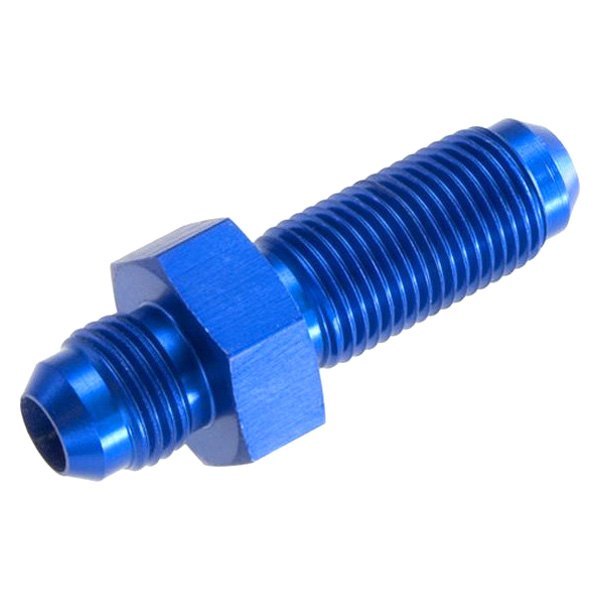 03 Straight Male AN & JIC Bulkhead - Blue