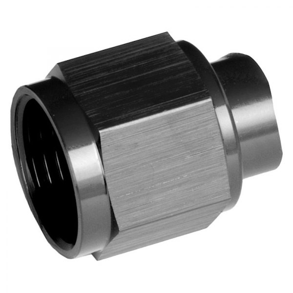10 Two Piece AN & JIC Flare Cap Nut - Black