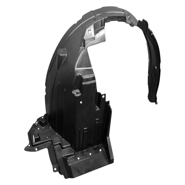 Front Passenger Side Fender Liner - Black - Compatible with Nissan Versa 2014-2019