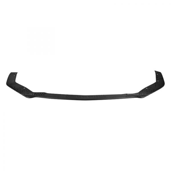 SHEFOMUST18-22SU Front Lower Bumper Spoiler without Perforance & Sport for 2018-2021 Ford Mustang, Carbon Black