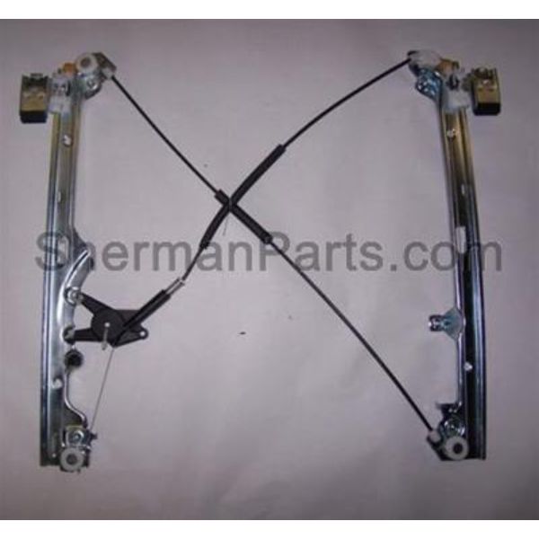 Front Passenger Side Power Window Regulator without Motor for 1999-2007 GMC Sierra 1500