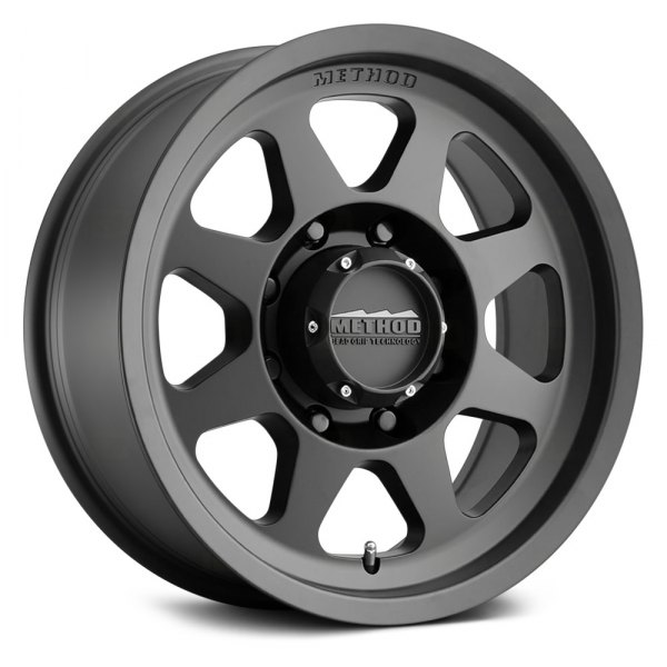 18 x 9 in. 8 x 6.5 Bolt Pattern 18ET 130.81CB MR701 HD Wheel, Matte Black
