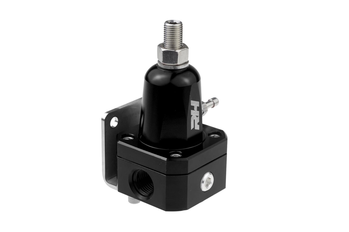 Black -08 AN Universal Bypass Fuel Pressure Regulator