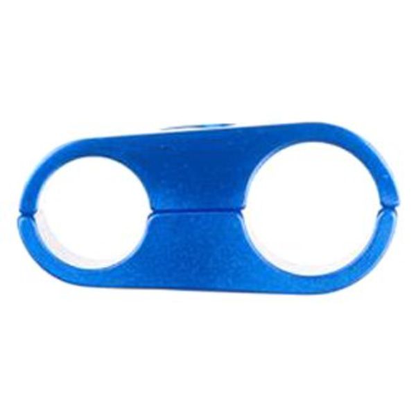 Offset -08 An to -10 An Hose Separator, Blue