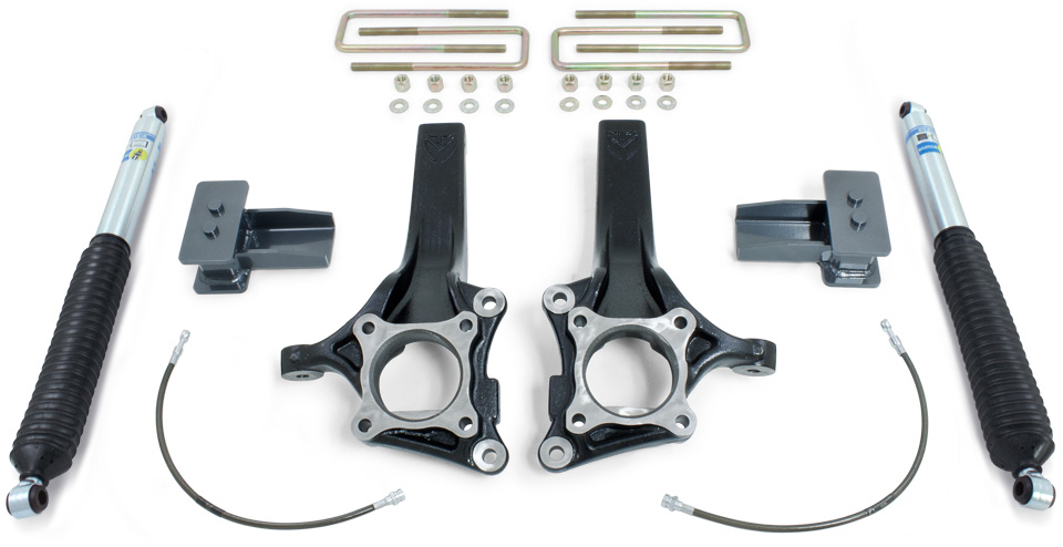 4.5 in. Front 2 in. Rear Lift Kit with Bilstein Shocks for 2015-2020 Ford F150 2WD MaxPro