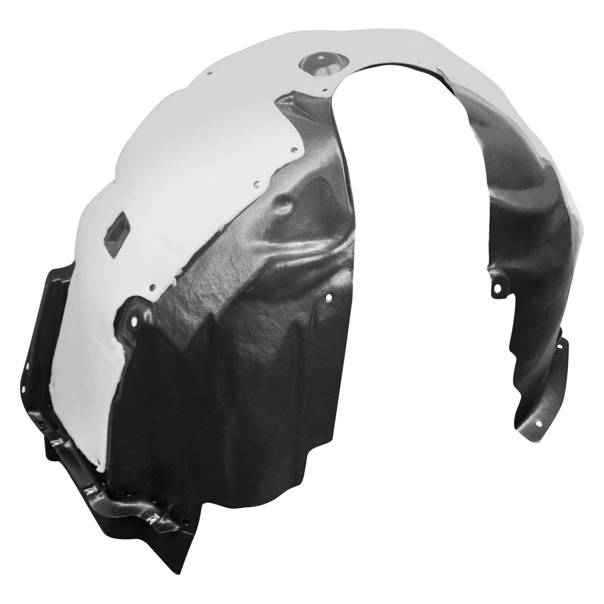 Front Passenger Side Fender Liner for 2017-2018 Ford Fusion