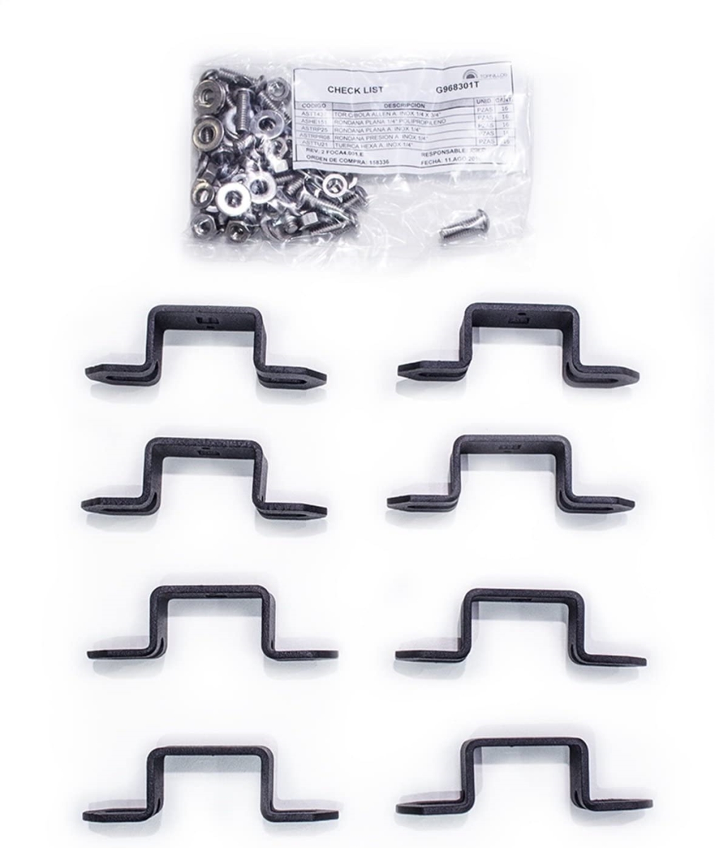 RHI968301T 3 in. Cube Light Bracket Kit, Textured Black