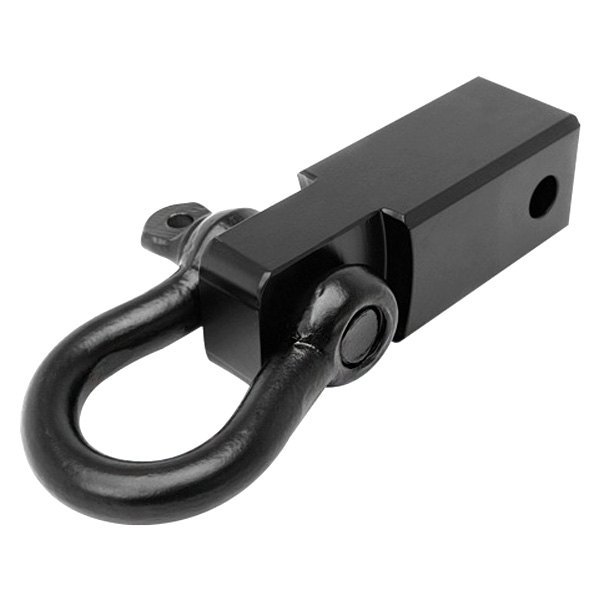 Smittybilt  0.75 in. 4.75 Ton Rating Fit 2 in. Receiver Hitch D-Shackle, Black