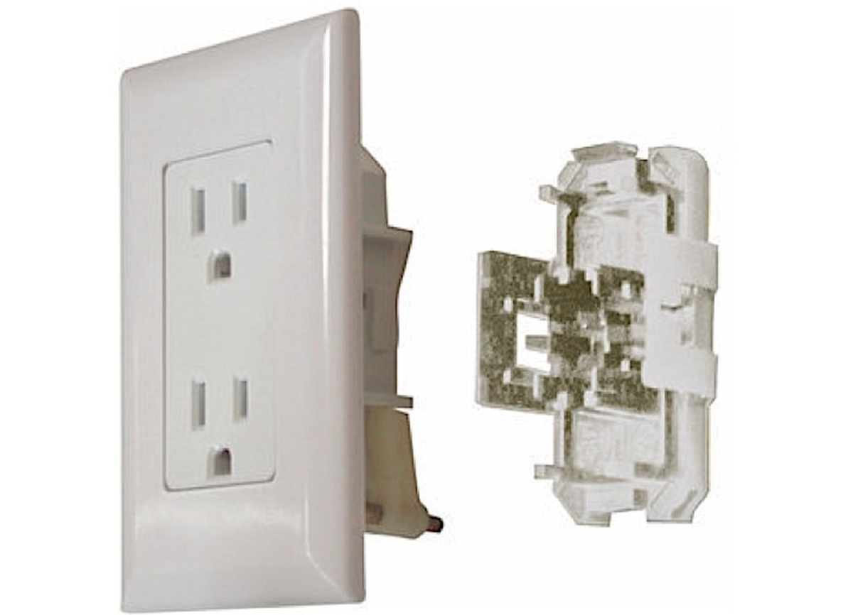 Valterra VLPDG20TVP 20A Decor Receptacle with Cover, White