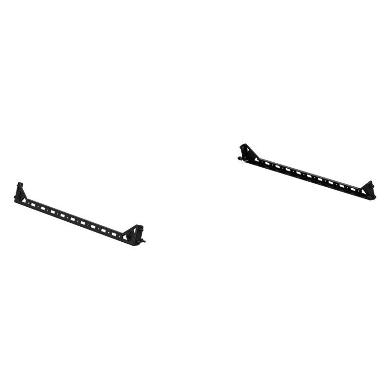 5.5-6 ft. Treck Accessory Rail Mount, Textured Black - Set of 2