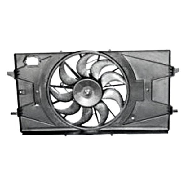 SHE754-421 Radiator Cooling Fan Assembly for 2005-2010 Cobalt 2.2L & 2007-2009 Cobalt G5 2.2l