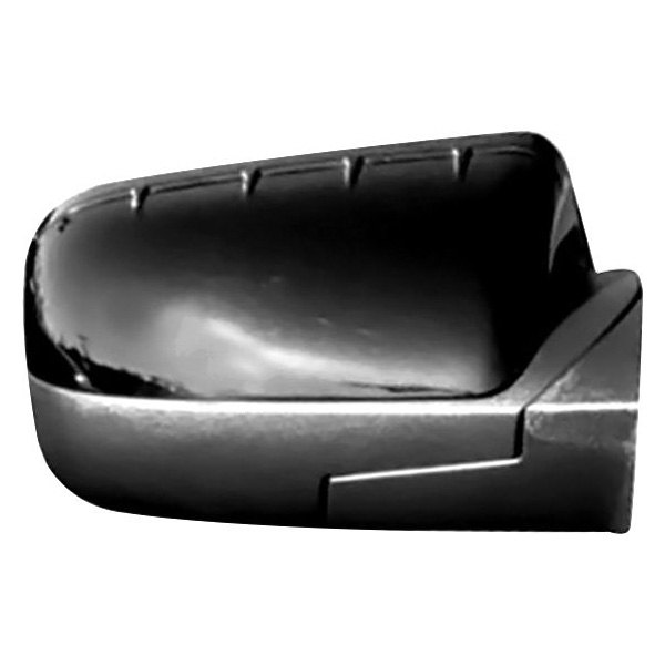SHE449-320R Power View Mirror Cover with Foldaway for 2008-2009 Ford Taurus, Textured Black & Gloss Black