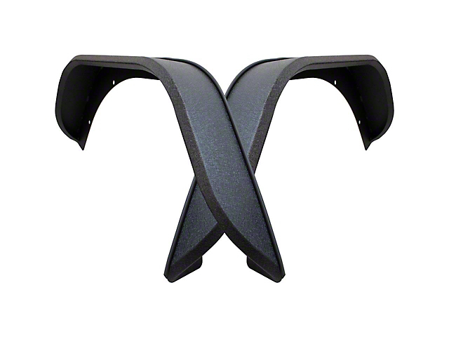 KENFB33195R Elite Aluminum Rear Tube Fender for 2018-2022 Jeep Wrangler Jl