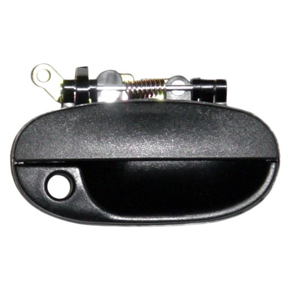 Front Outer Door Handle - Black - Right Side - Direct Fit Replacement