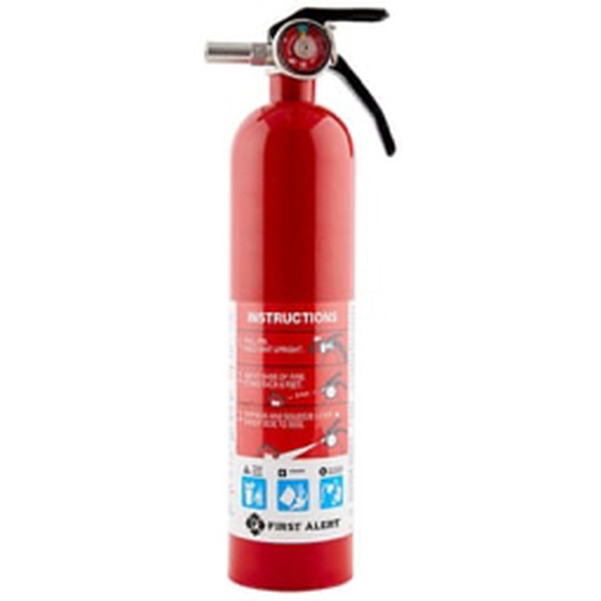 Fire Extinguisher, 2.5 lb Capacity, Class ABC ,UL Rating1A:10B:C ,Monoammonium Phosphate