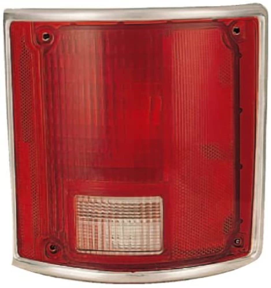 Right Hand Taillamp Assembly with Bright Trim for 1978-1991 Blazer & Suburban
