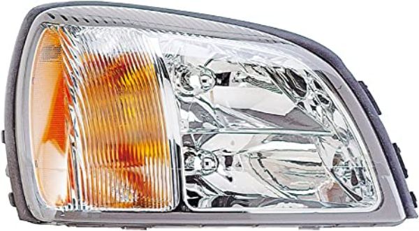 REGGM242-B001R Right Hand Passenger Side Head Lamp for 2000-2002 Cadillac Deville