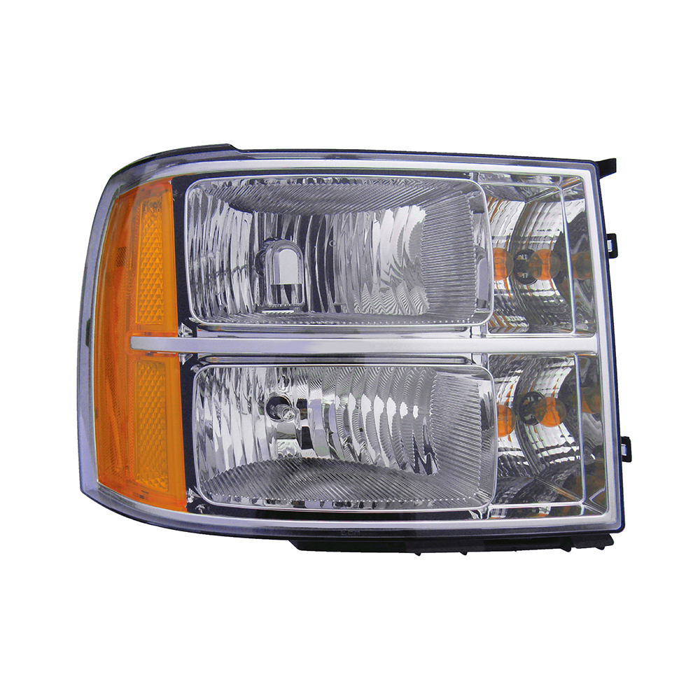REGGM438-B001R Right Headlamp Assembly with Composite for 1500 2007-2013 GMC Sierra