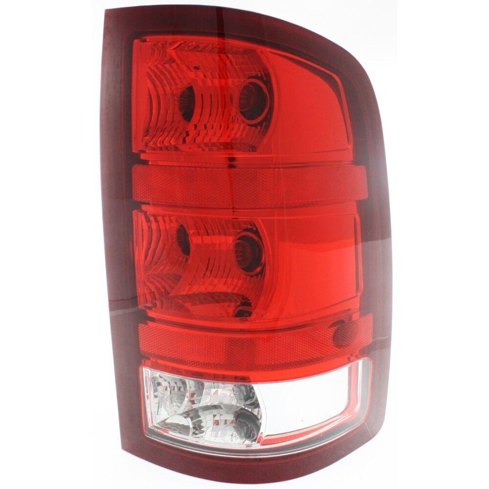 REGGM439-B000R Right Hand Passenger Side Rear Tail Lamp for 2007-2013 GMC Sierra 1500