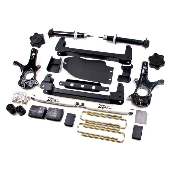 Picture of Zone Offroad ZORC8N 4.5 in. Front & Rear Suspension Lift Kit for 2007-2013 GM K1500