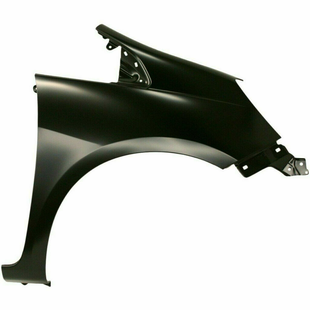 Black 41 in. Right Front Fender Assembly for 2009-2017 Honda - CAPA Certified