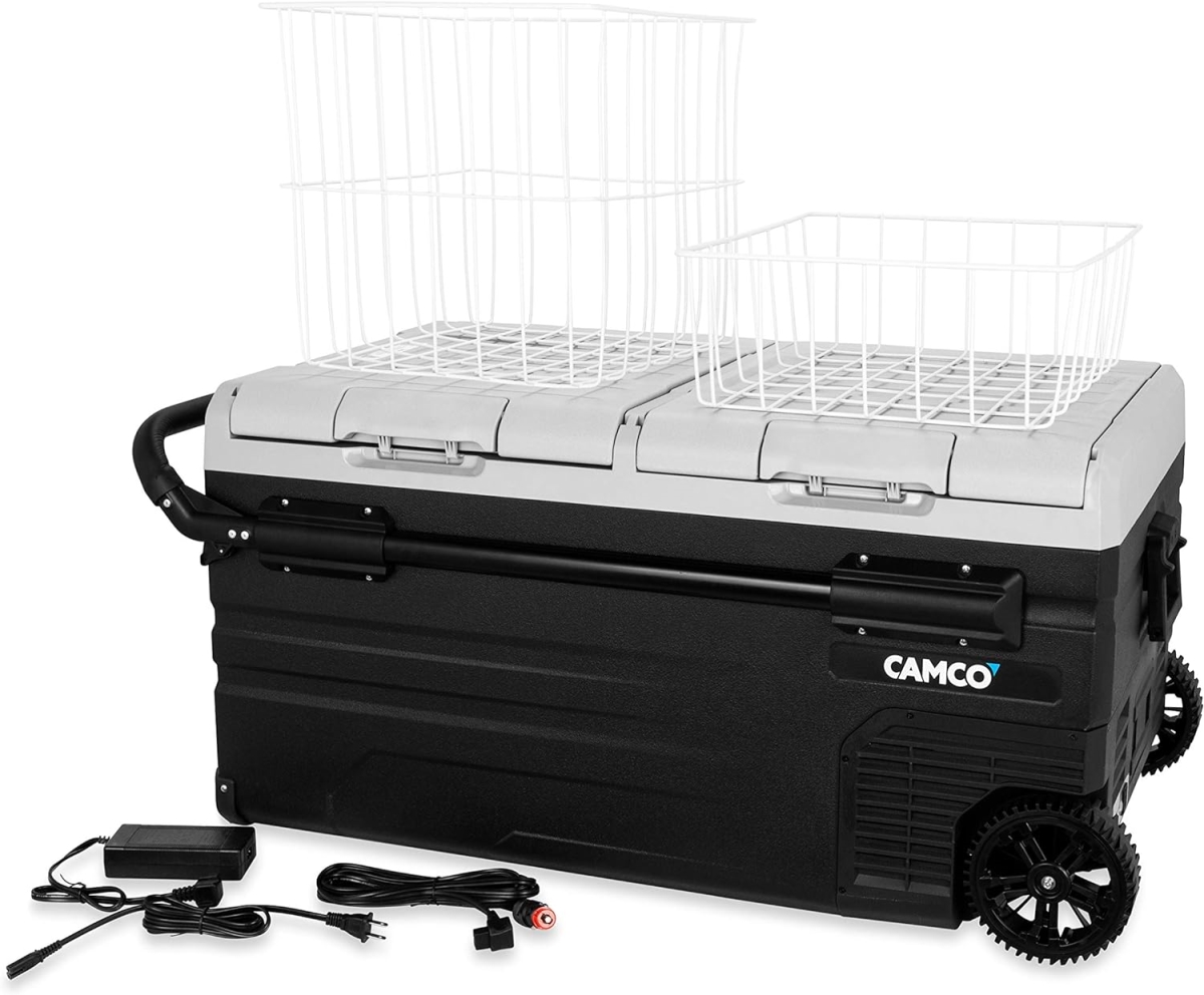 Picture of Camco CMC51522 95 Liter 12V & 110V Portable Refrigerator