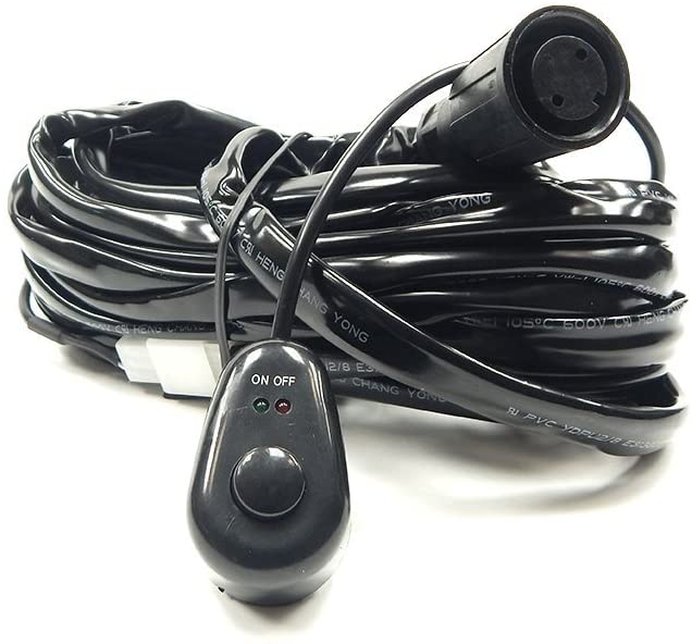 STL79901 Light Bar Harness & Switch Round Connector