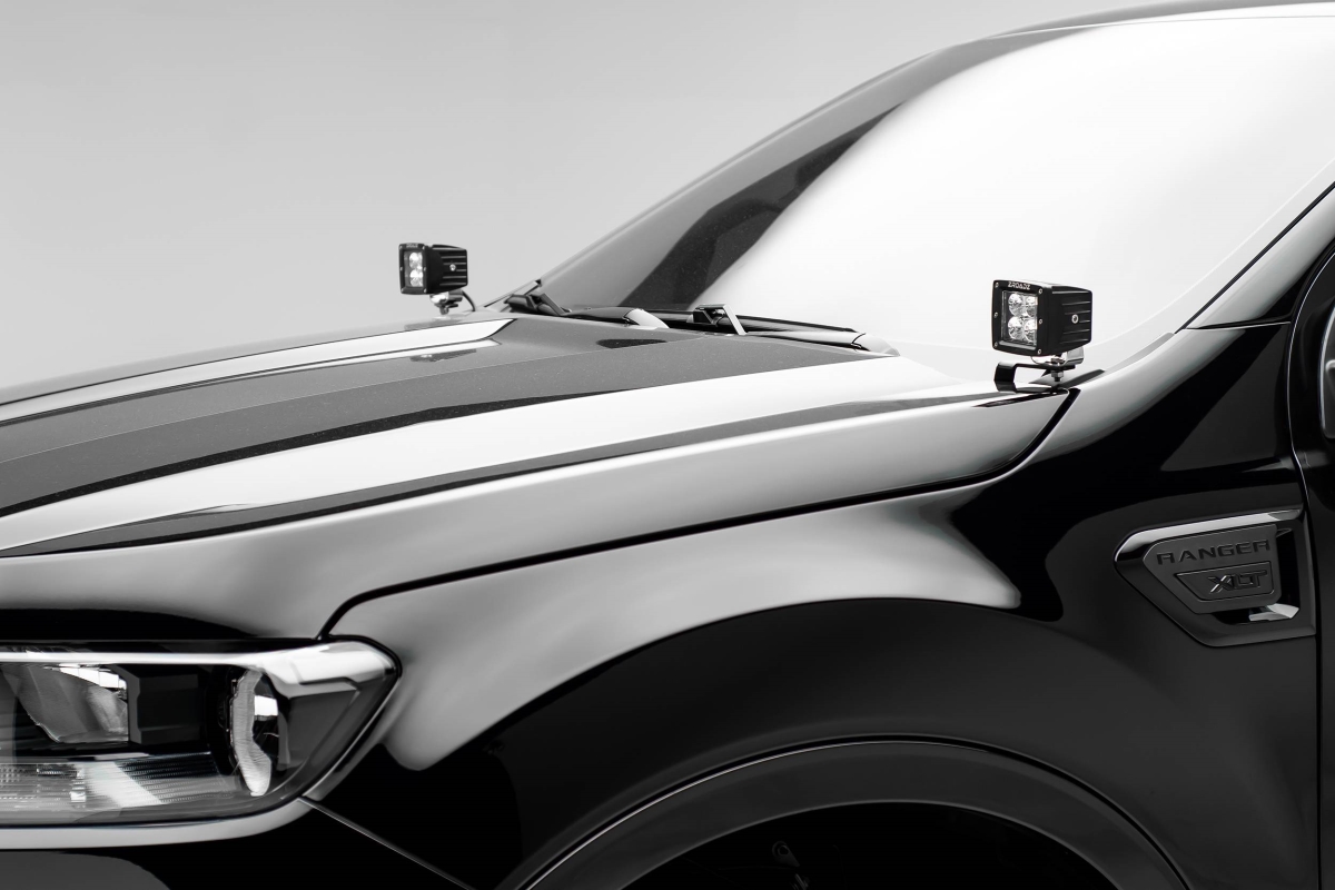 LED Hood Hinge Kit for 2019-2022 Ford Ranger