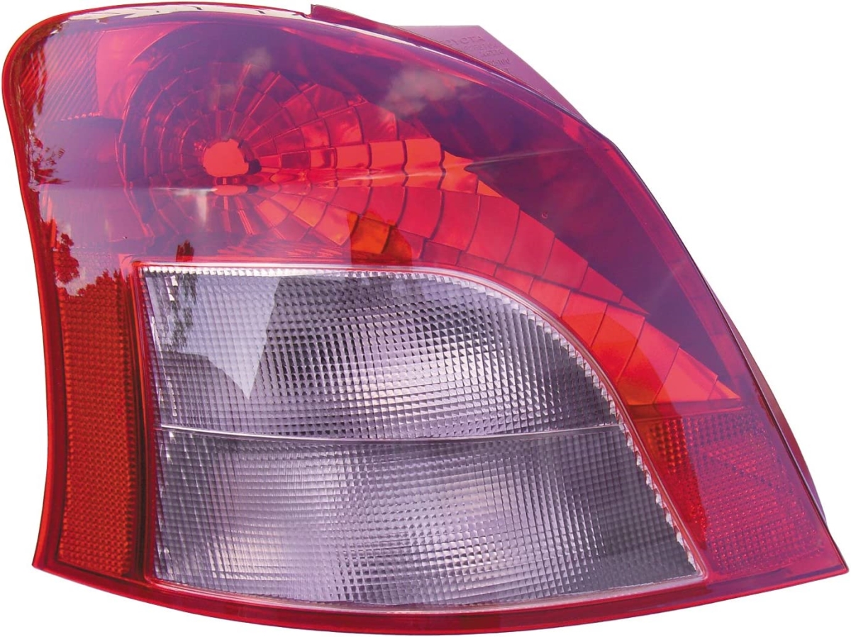 REGTY1065-U000L Left Hand Tail Lamp Assembly for 2006-2008 Yaris 2 Door Hatchback