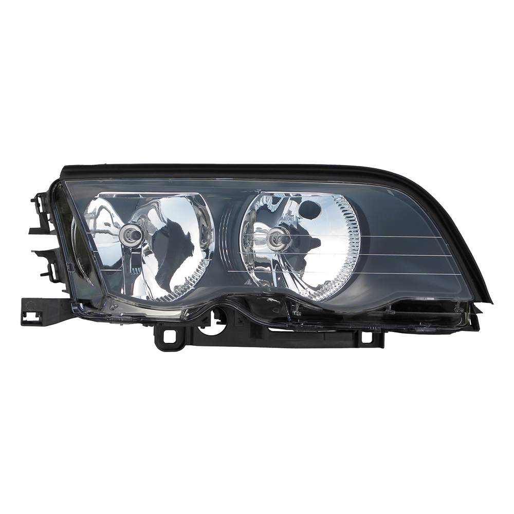 Right Halogen Headlamp Assembly with Composite for 1999-2000 BMW E46