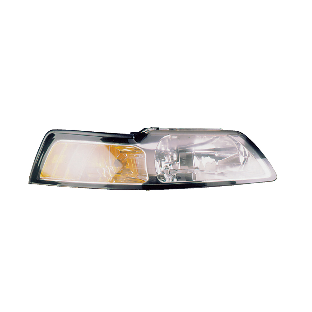 REGFR264-B001R Right Headlamp Assembly with Composite for 1999-2000 Ford Mustang