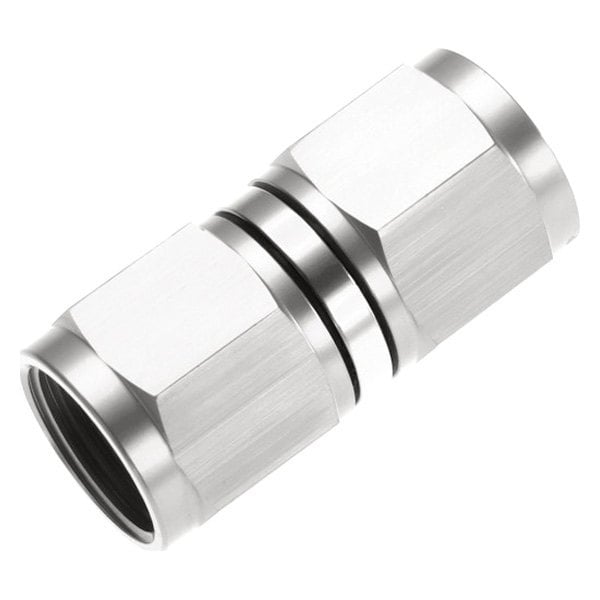 Female To Female -03 AN-JIC Swivel Coupling, Clear