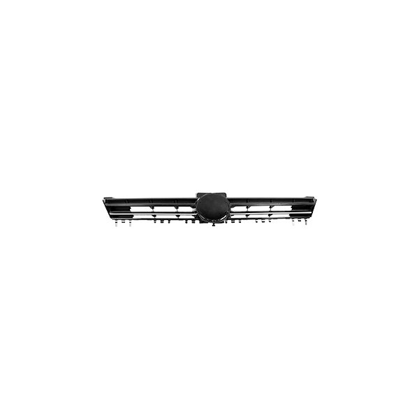 Grille Assembly with Xenon Lamps for 2015-2017 Volkswagen Golf - Chrome