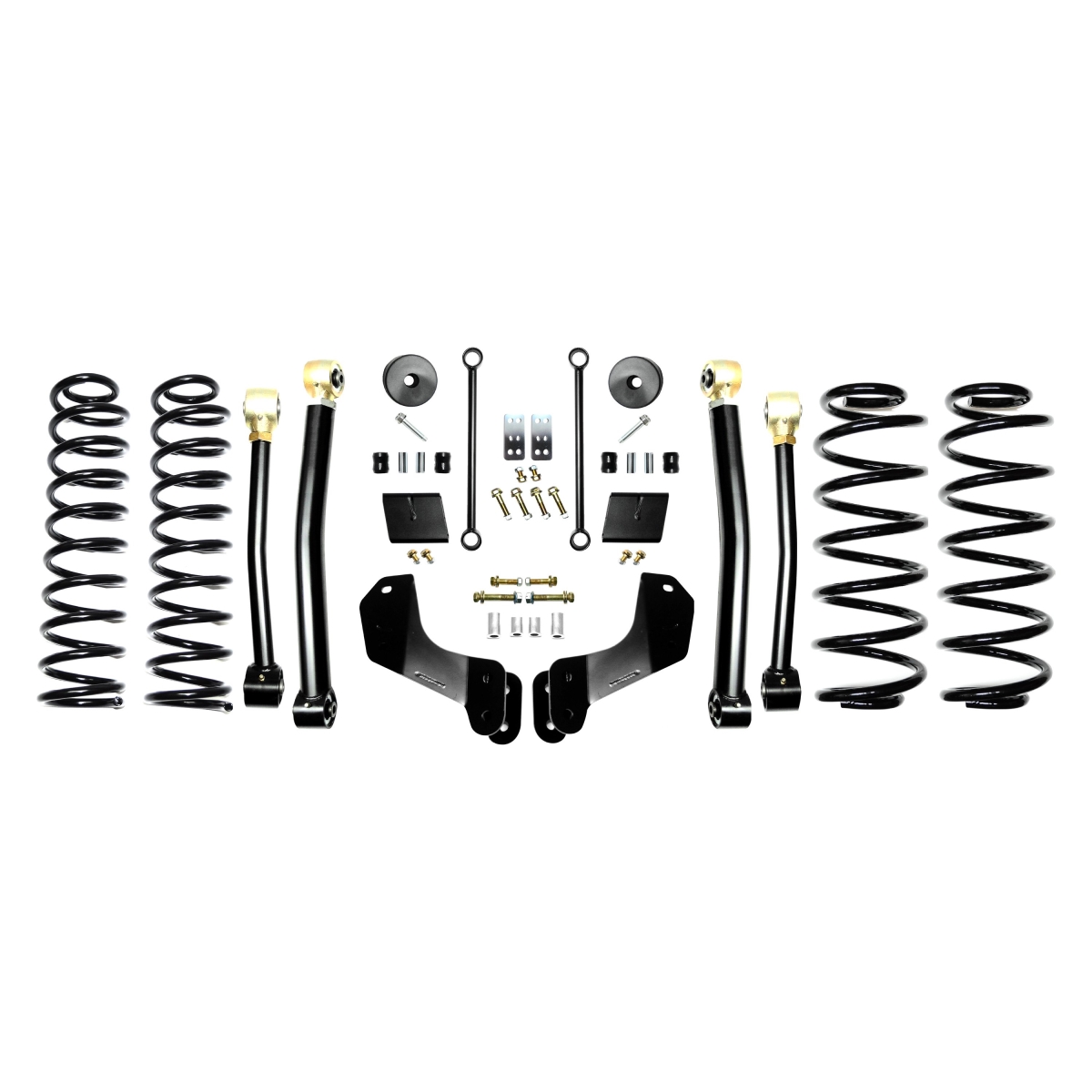 -3012S3 2.5 in. Enforcer Overland Lift Stage 3 Adjustable Front & Rear Suspension Lift Kit for 2018-C Jl