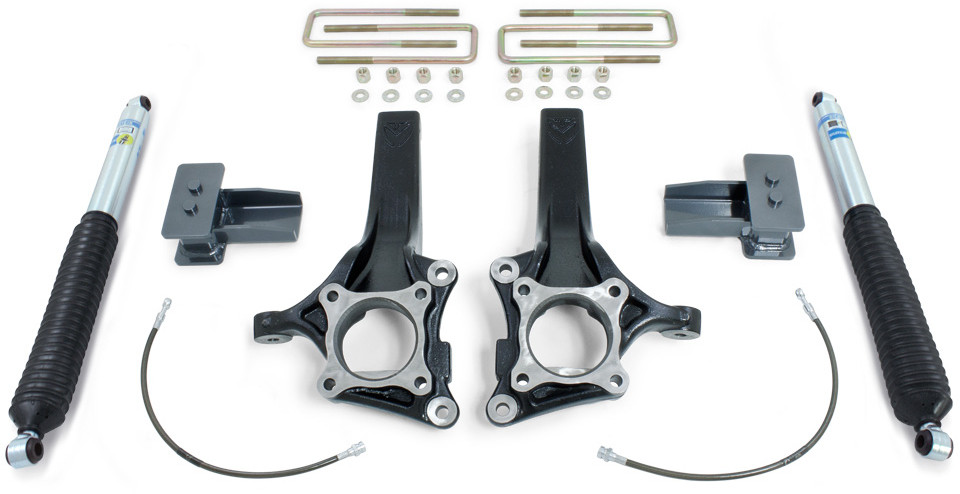 MXTK883142B 2 x 4 in. Front Rear Lift Kit with Bilstein Shocks for 2009-2014 Ford F150 2wd