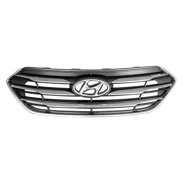 SHEHYSANT17-99-0 Grille Assembly without Front View Camera 2017-2018 Hyundai Santa Fe Sport