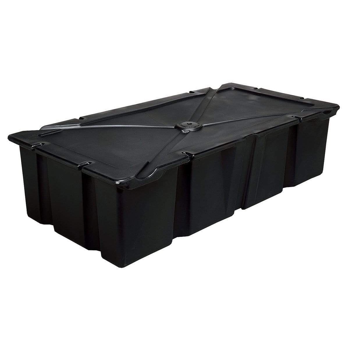 Taylor Made TAM46117 24 x 48 x 16 in. Dock Float with EPS Foam, Black