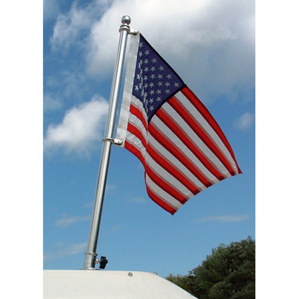 Taylor Made 30" Stainless Steel Flag Pole | by West Marine