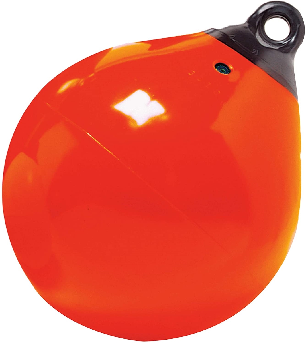 27 in. Tuff End Inflatable Vinyl Boat Buoy, Orange