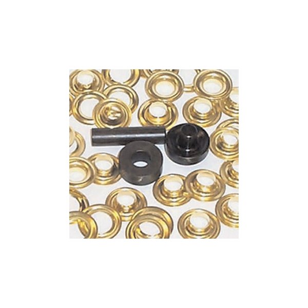 E-Z Brass Grommet Set with Washers, 12 Piece