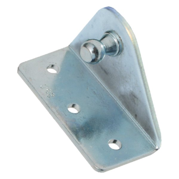Taylor Made 2"W x 1.225"-Base Angled Brackets, 0.200"dia. Mounting Holes, 10mm Stud Diameter, Stainless | by West Marine